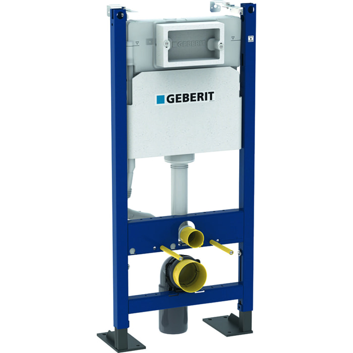 Duofix Bâti-support autoportant pour WC suspendu, 112 cm, avec réservoir à encastrer Delta 12 cm (457.565.00.3)