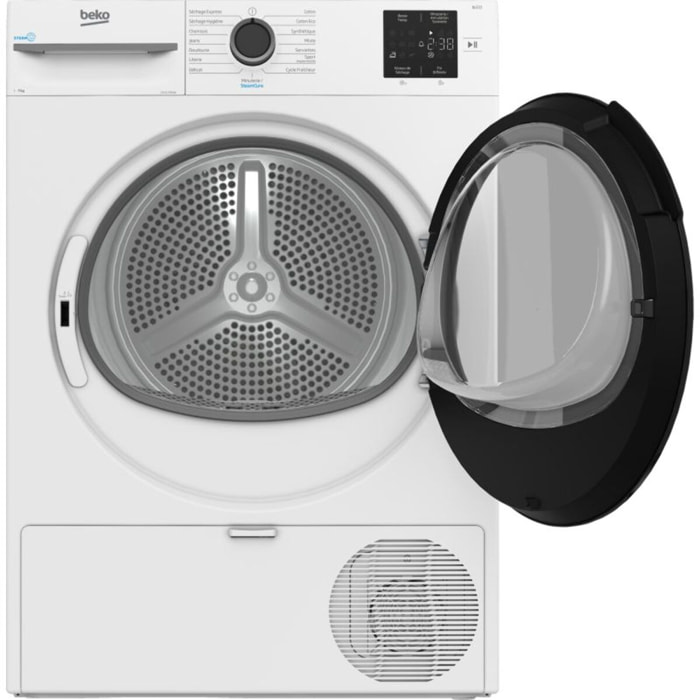 Sèche linge pompe à chaleur BEKO D3H17393W