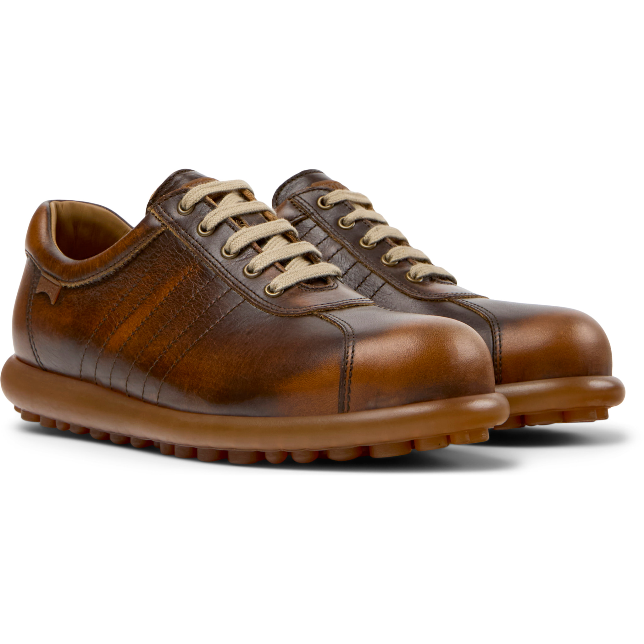 Zapatillas - CAMPER Pelotas Ariel - Marron - Cuero liso