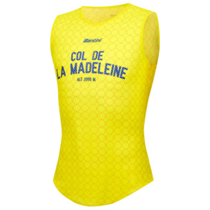 Maillot Jaune Col De La Madeleine - Canotta Intima - Print - Uomo
