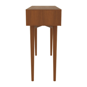 Console 2 tiroirs en teck - Waya