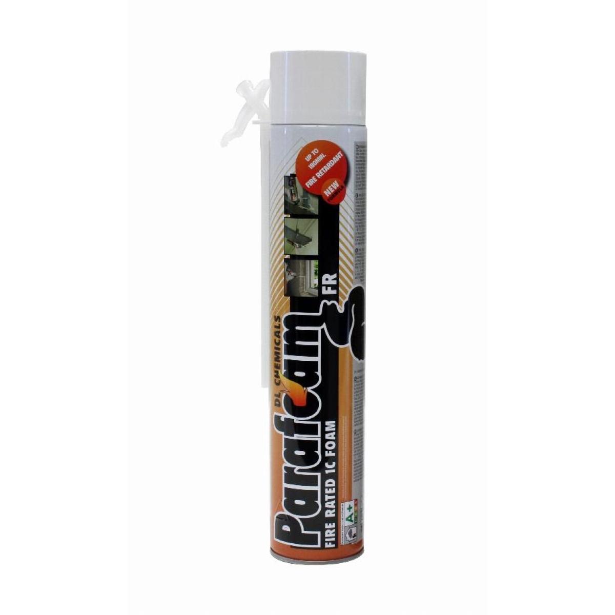 Mousse polyuréthane Parafoam FR DL CHEMICALS - Coupe feu type FR - Cartouche de 750 ml - Lot de 12 - 0900018N000049