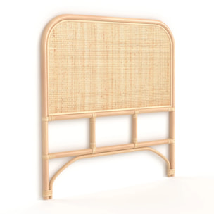 Tête de lit 90 cm en rotin naturel - Grace