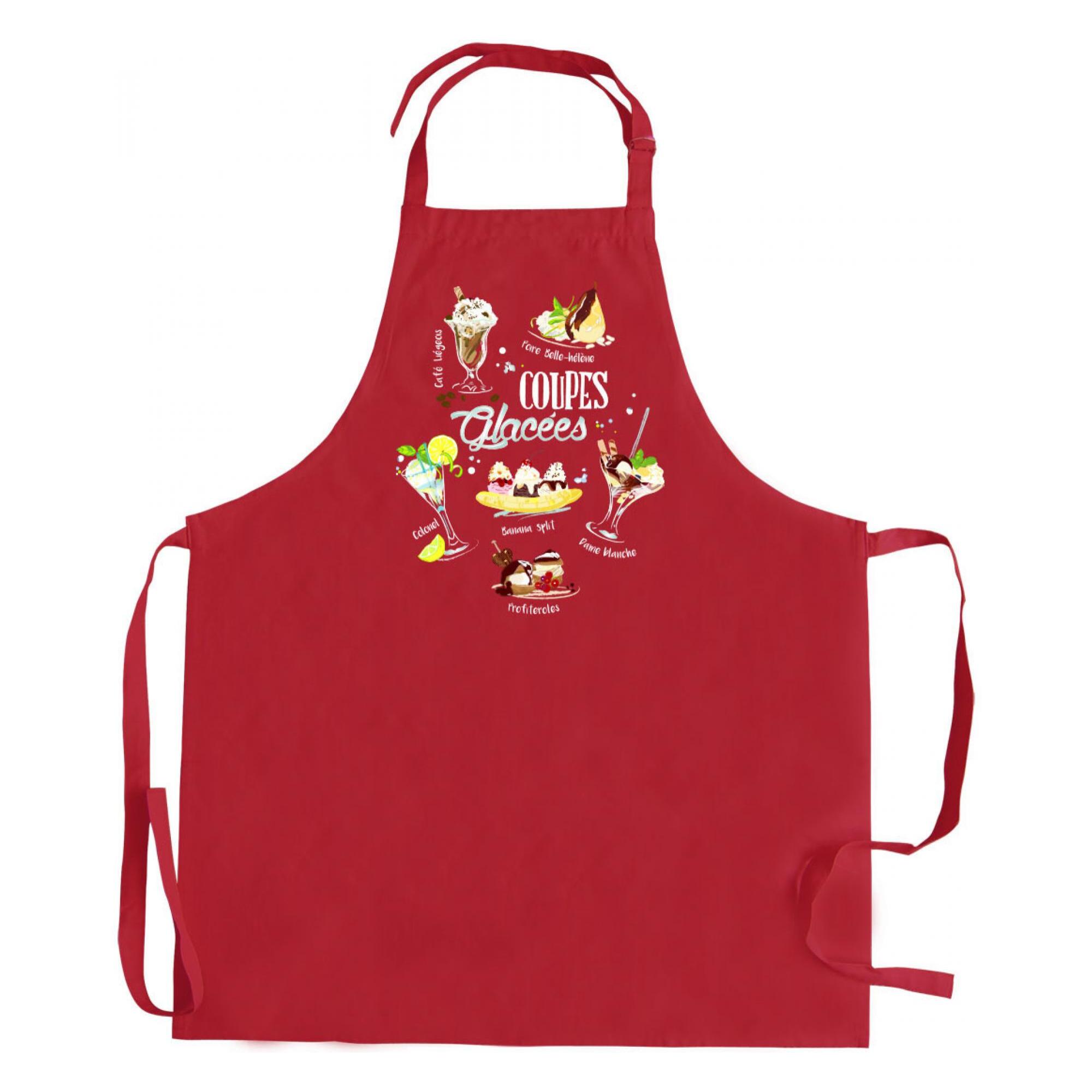 Tablier de cuisine Coupes glacées