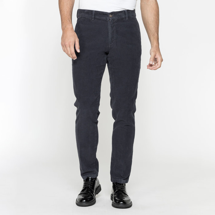 CHINO MOD. 610 REGOALRE IN VELLUTO 1000 RIGHE DA 12 oz.