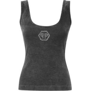 PHILIPP PLEIN Camiseta de tirantes HEXAGON