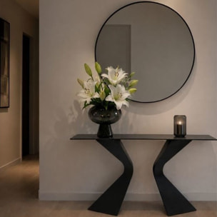 Miroir Starlet 100cm noir Kare Design
