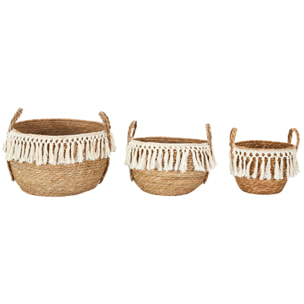 Panier Tresse Gigogne X3