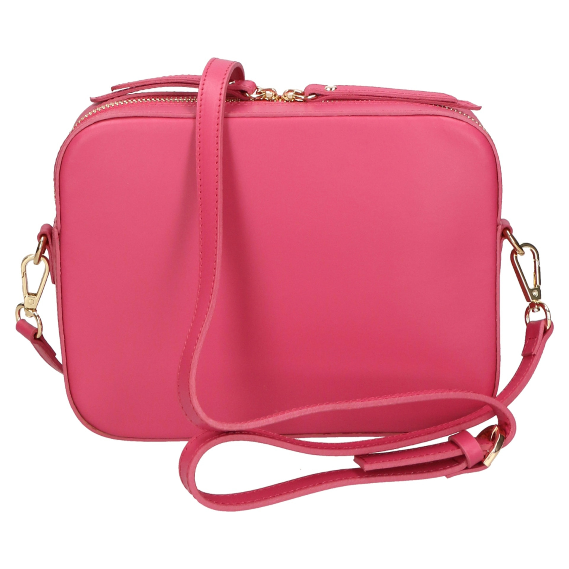 Borsa a tracolla da donna - Modello Ilenia - 100% pelle - 17.0 x 21.0 x 10.0 cm