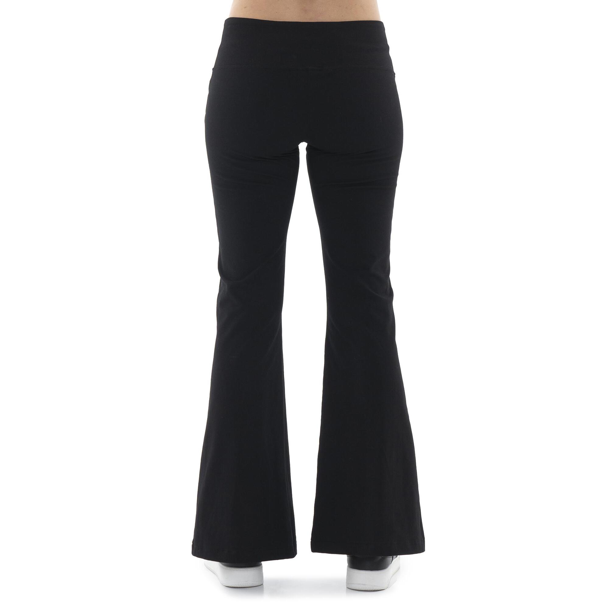 Leggings da donna scampanati Leone Black'n White