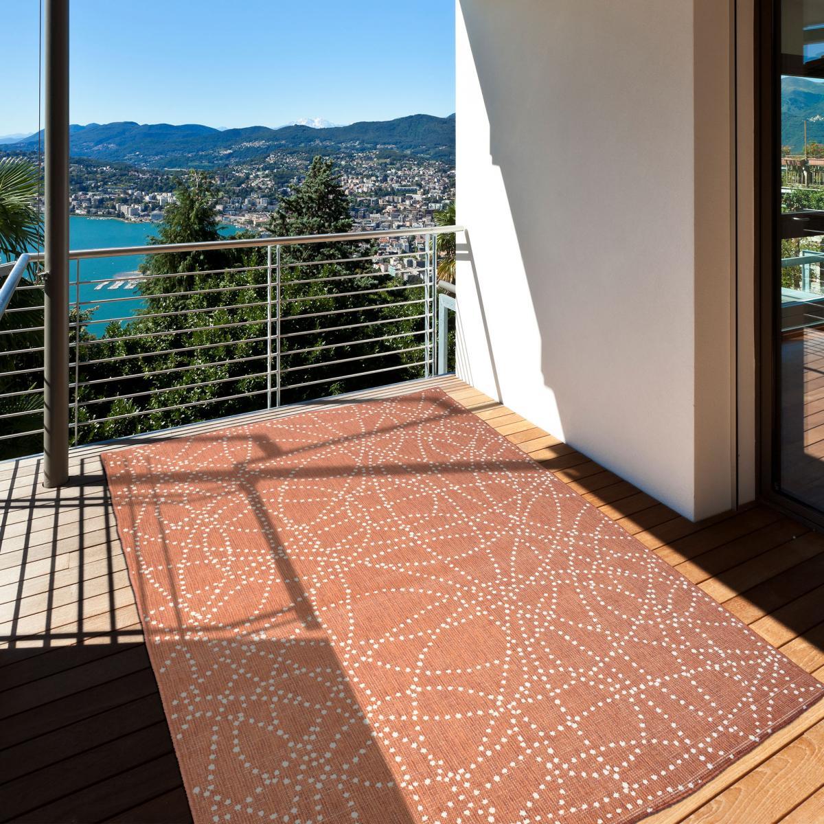 Tapis extérieur, kilim reversible EX1 TEN