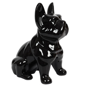 Bulldog Ceramique Noir 30cm