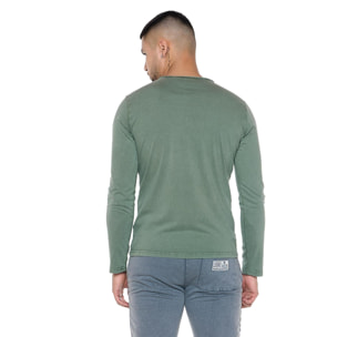 T-shirt da uomo a maniche lunghe serafino "Treatments"