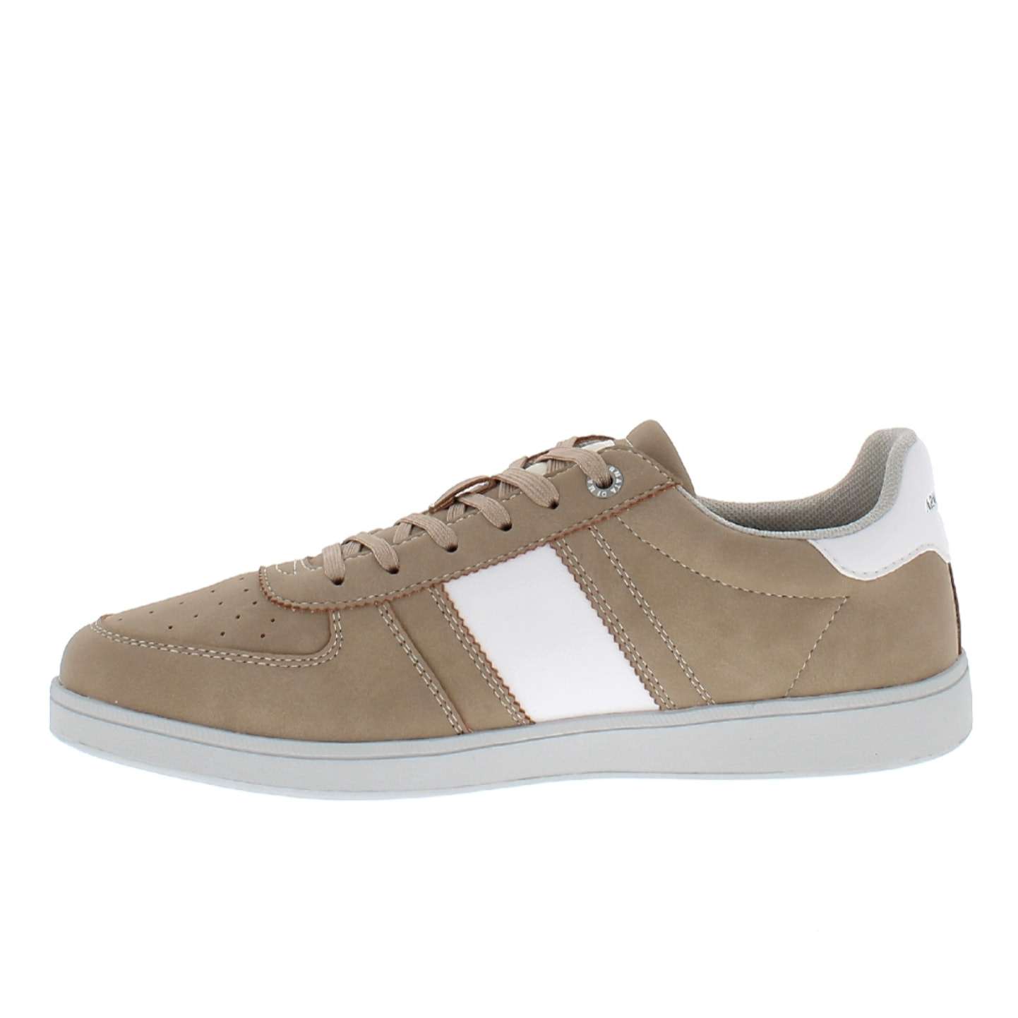 Armata di Mare Scarpe Uomo Sneakers Casual Stringate Basse con Soletta Rimovibile in Memory Foam AMU S25L711 Beige