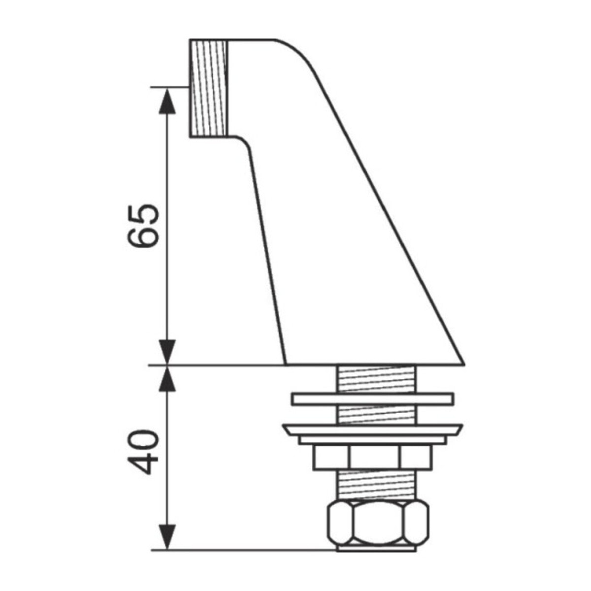 Mitigeur baignoire mécanique July