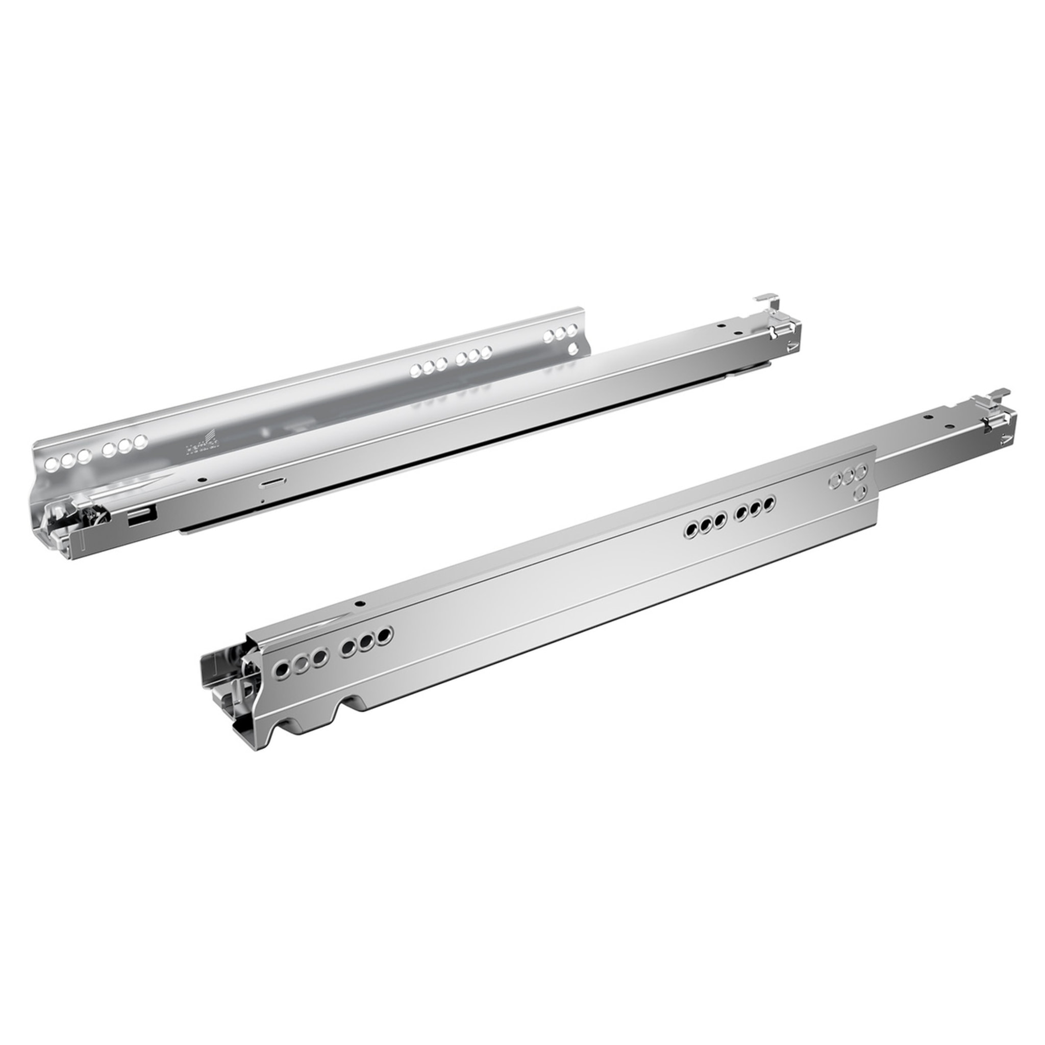 Coulisse à sortie totale Actro YOU L (40 kg) avec Silent System, compatible avec Push to open Silent, 350 mm, à gauche et à droite - HETTICH - 9318188