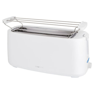 Grille pain 2 fentes 1400W Blanc Clatronic TA3802-Blanc