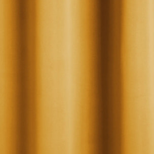 Rideau occultant jaune moutarde 140x260cm
