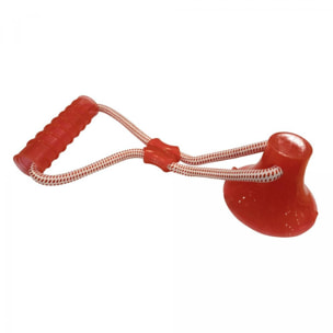 Pull&Play con Stick Gioco per Cani - Rosso