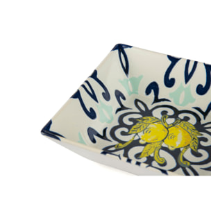 Servizio piatti 18 pezzi Excelsa – Amalfi (QDR), Ceramica Multicolore