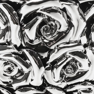 Vase Roses 45cm chrome Kare Design