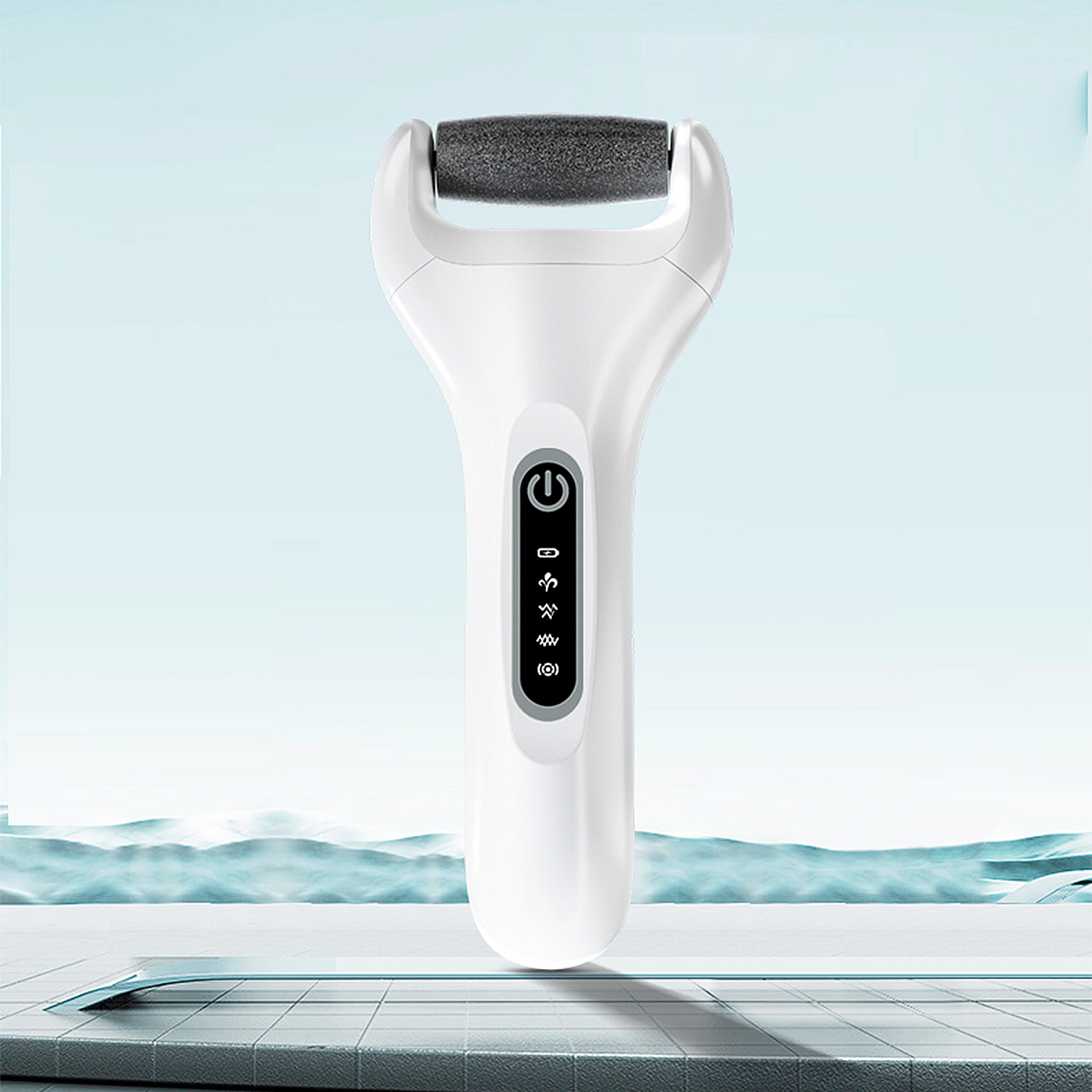 Lima eléctrica para los pies con 4 velocidades.