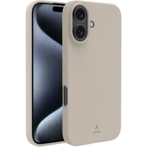 Coque ADEQWAT iPhone 16 magnétique - Beige