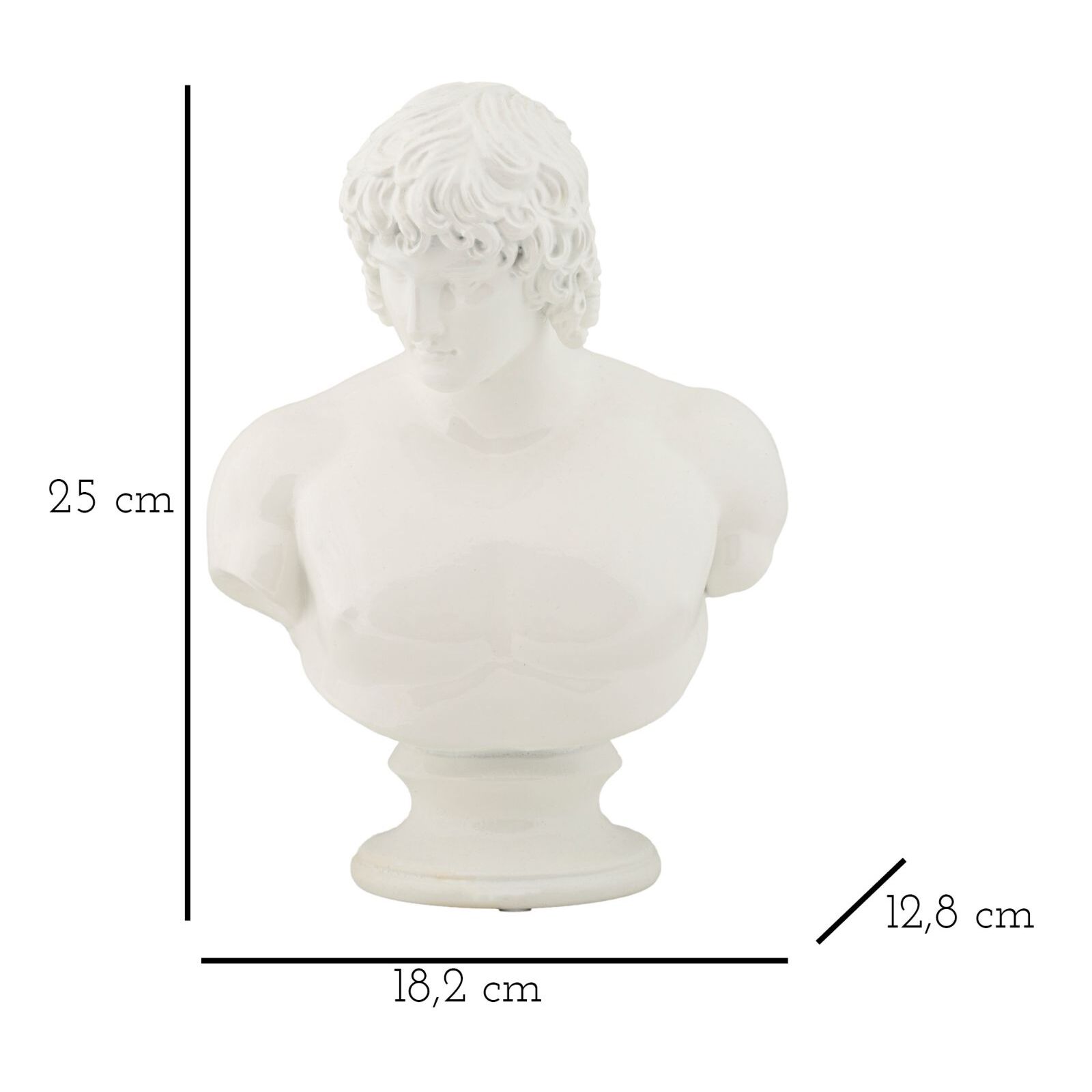 SCULTURA CENTURIONE CM 18,2X12,8X25