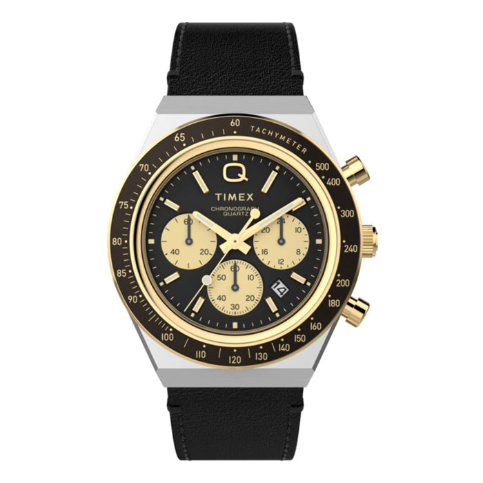 Reloj Timex TW2W64300 Hombre Analogico Cuarzo con Correa de Cuero