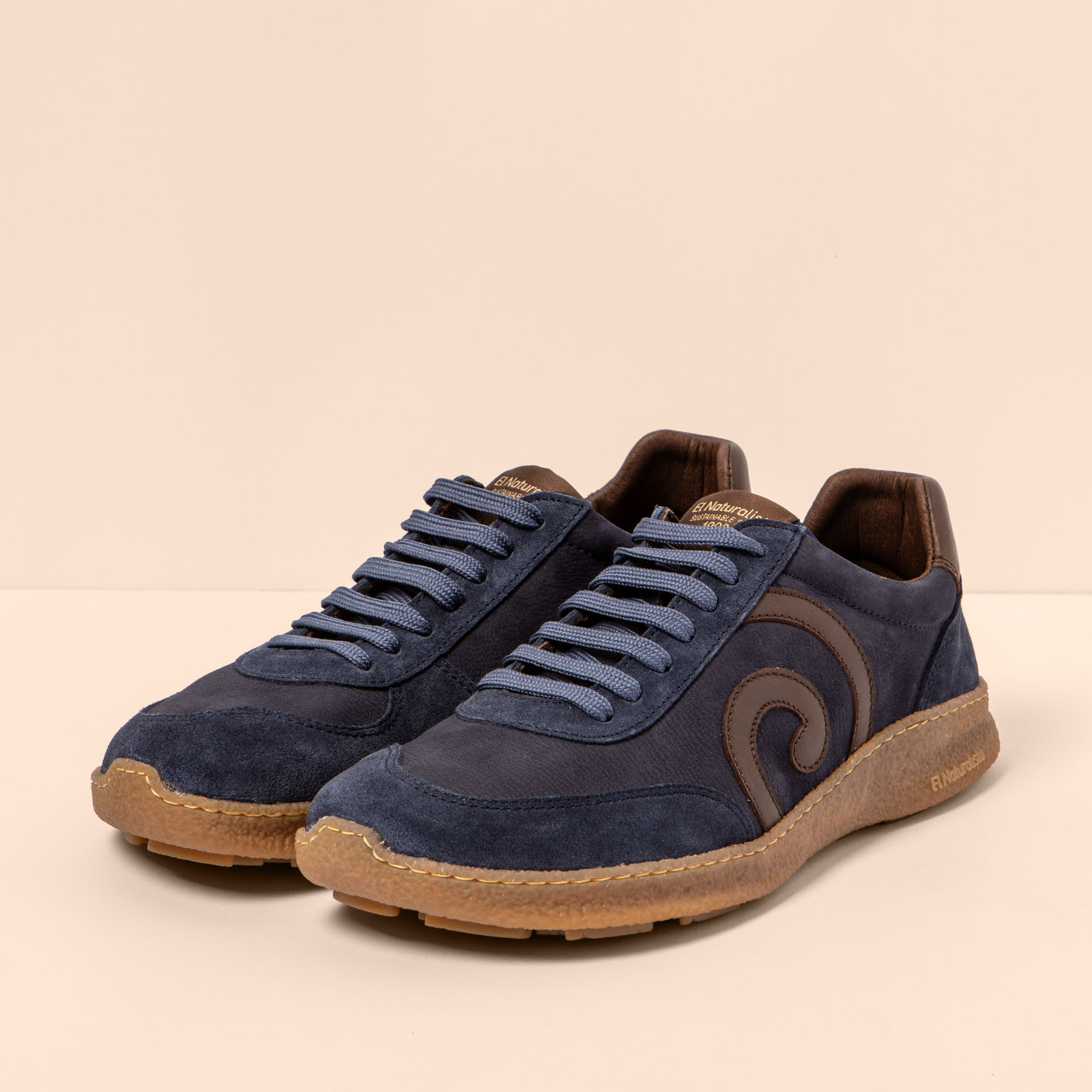 Zapatos N5435 MULTI LEATHER OCEAN/OROEL color Ocean