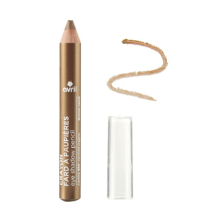 Fard à Paupières COSMOS Organic Ecocert - Crayon Fard à Paupières à l'Huile de Graine de Ricin Bio