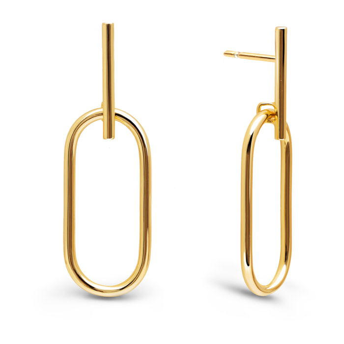 Orecchino Renata Placcato Oro