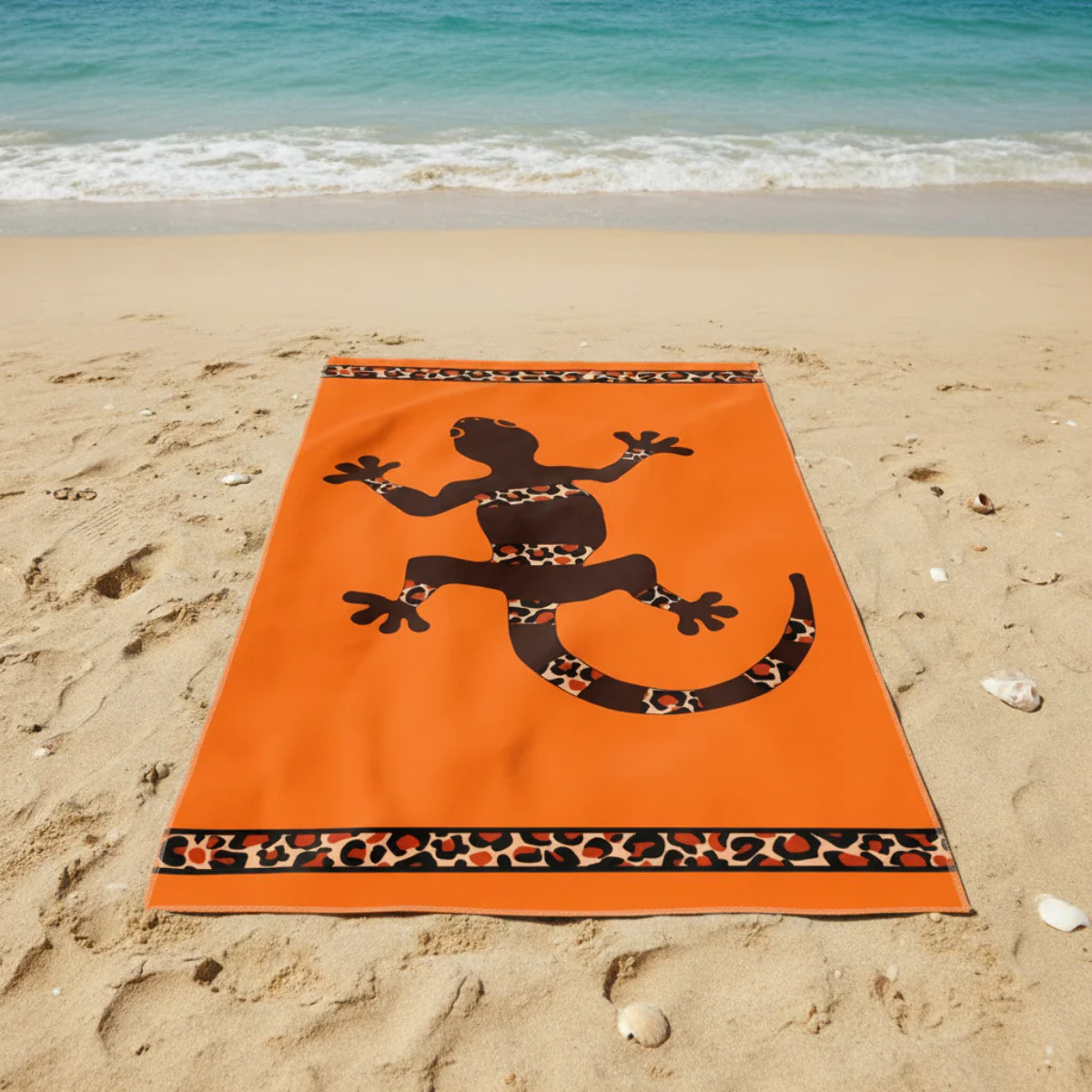 Serviette de plage microfibre - Choroni - 90x170cm - 220g/m²