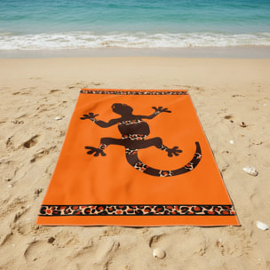 Serviette de plage microfibre - Choroni - 90x170cm - 220g/m²