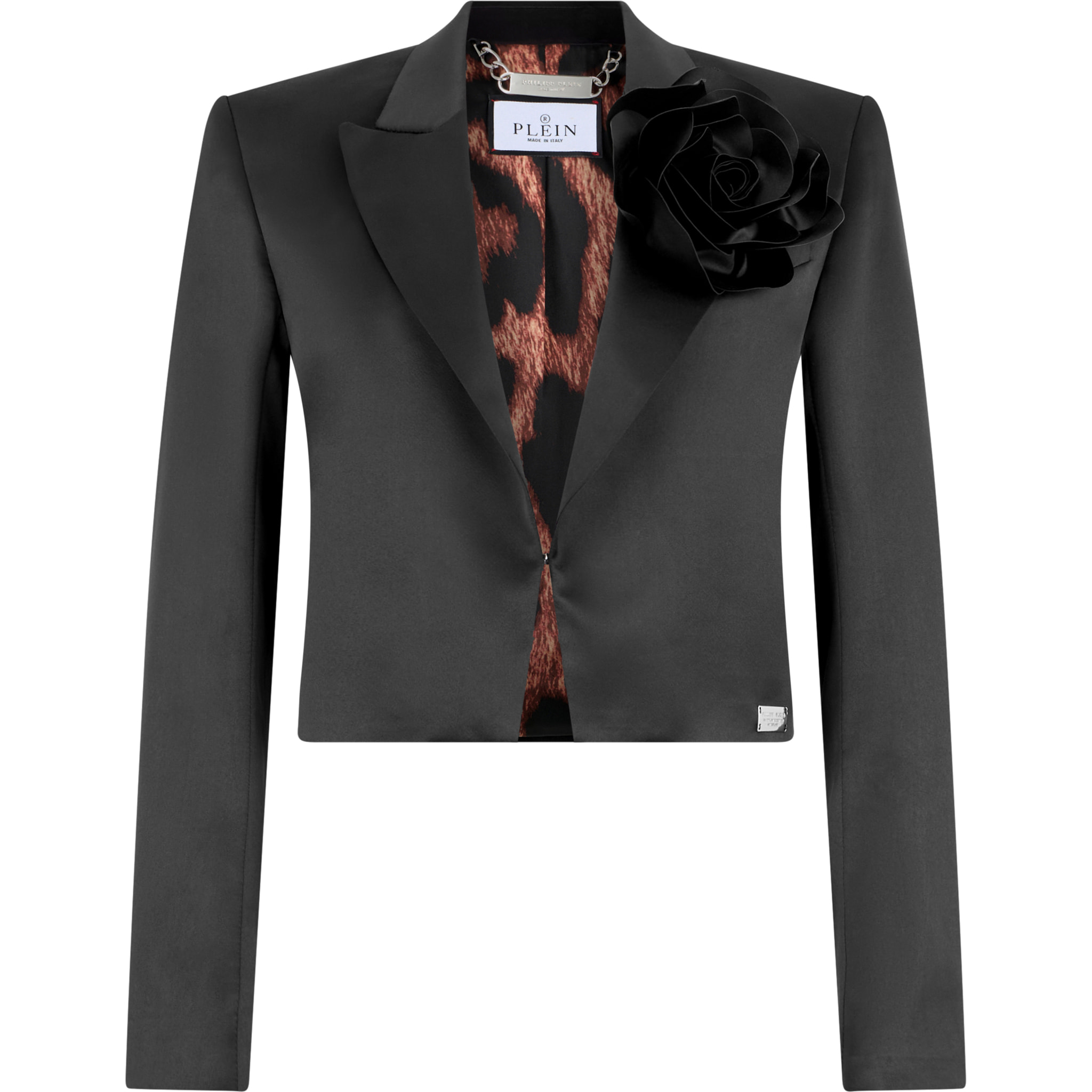 PHILIPP PLEIN Satin Bolero Flower
