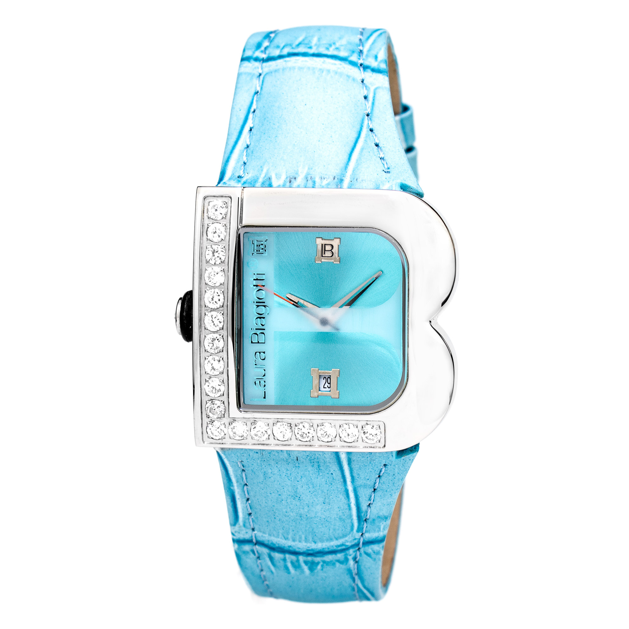 Reloj Laura Biagiotti LB0001L-04Z Mujer Analogico Cuarzo con Correa de Piel