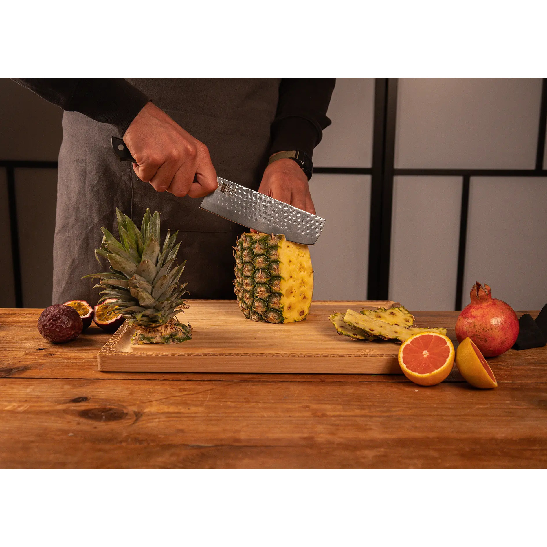 Couteau Nakiri 160 mm - Collection Hashi Tsuchime