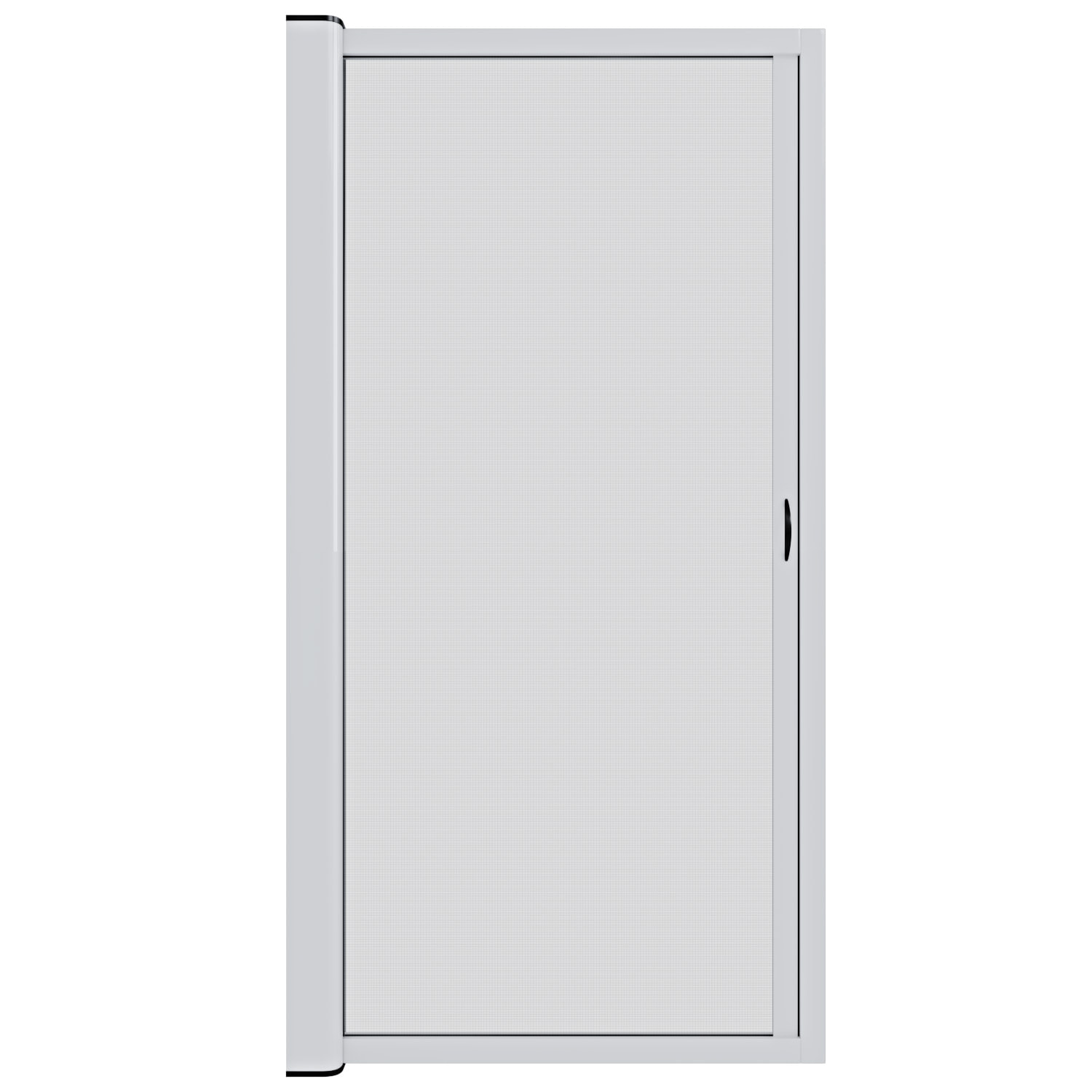 Zanzariera Universale Scorrimento Orizzontale Per Porte Portafinestra Balconi A Rullo Avvolgibile Telaio Alluminio In Kit Colore Bianco 150 x 250 cm