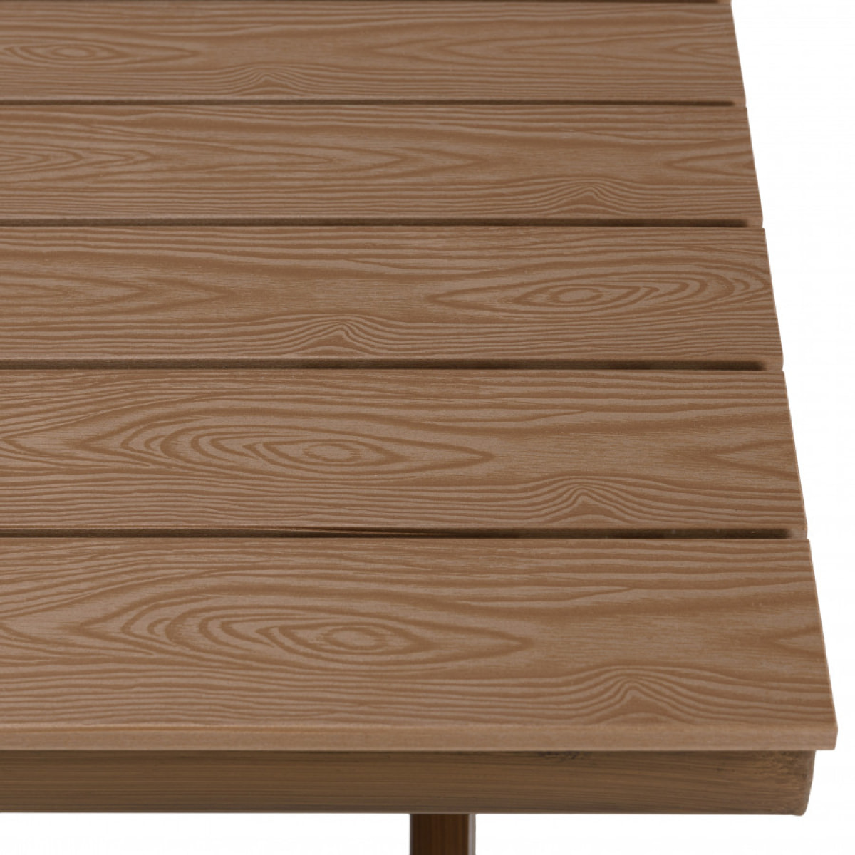 VIANNEY - Table de jardin rectangulaire 4 personnes 140x80cm