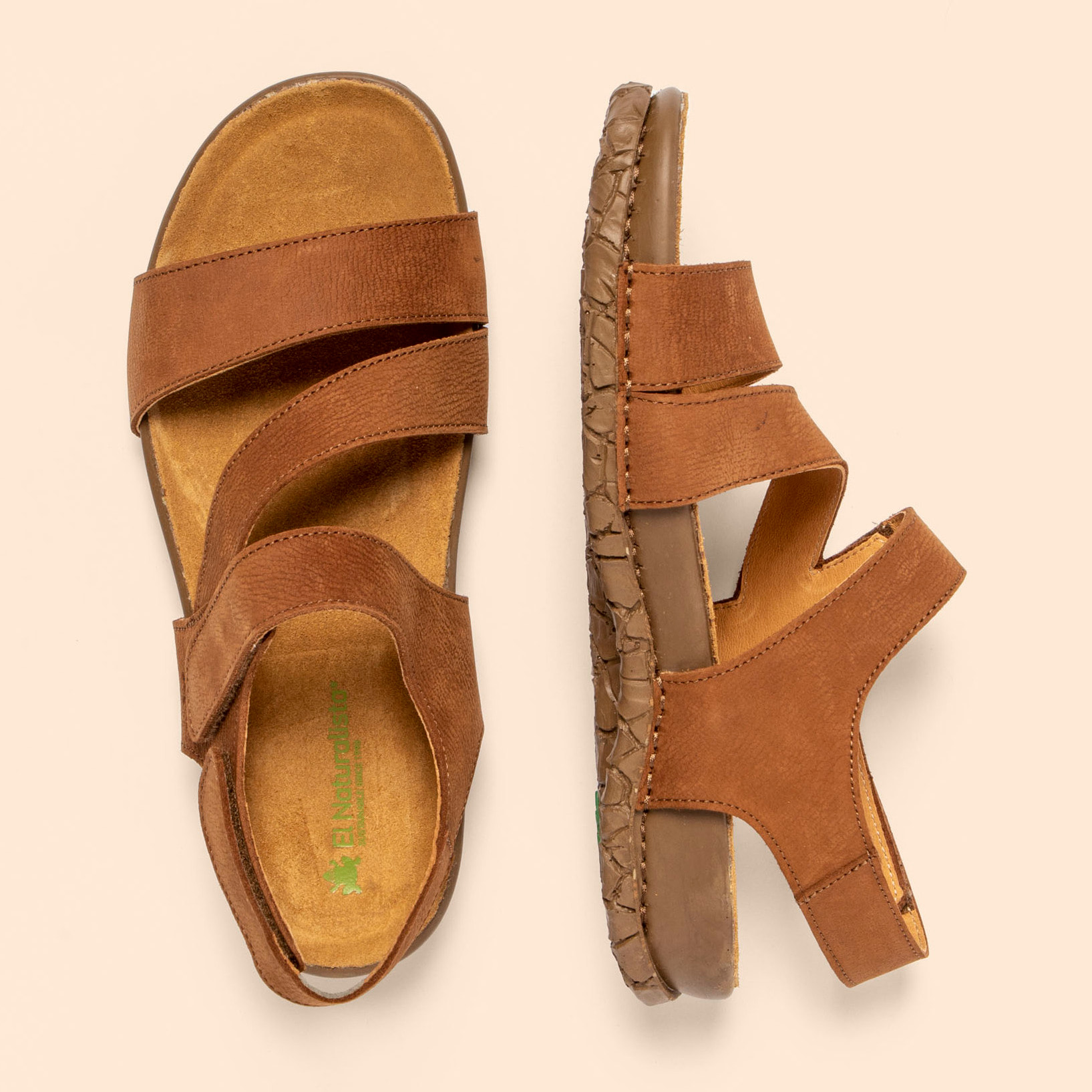 Sandalias N5860 PLEASANT WOOD / TABERNAS color Wood