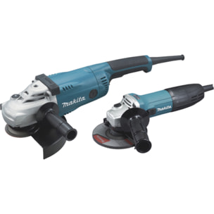 Amoladora Ø230 2200W GA9020 + Amoladora Ø125 720W GA5030R MAKITA - DK0097X1