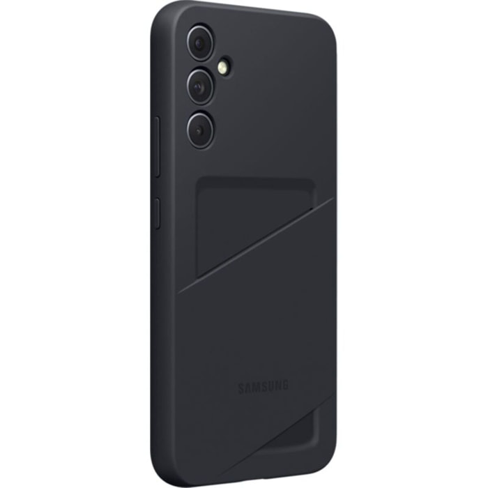 Coque SAMSUNG A34 5G Porte-carte integre Noir