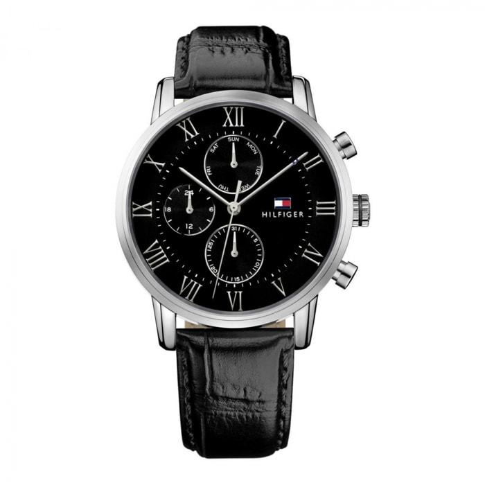 Reloj Tommy Hilfiger 1791401 Hombre Analogico Cuarzo con Correa de Cuero