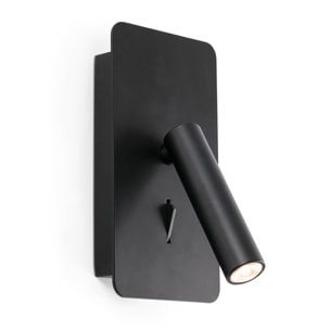 SUAU USB C Lampada da parete nera