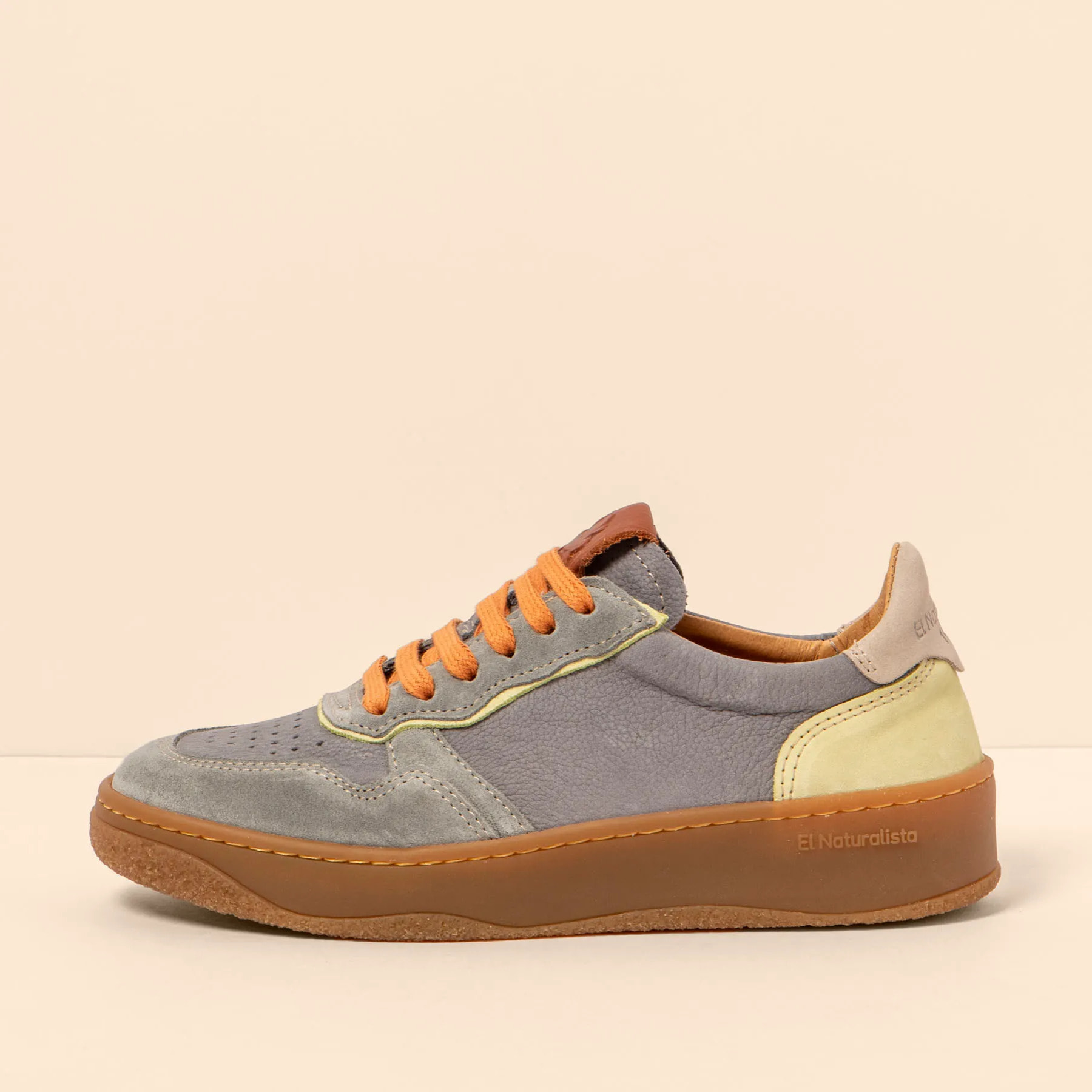 Zapatillas N5844 MULTI LEATHER MULTI DENIM/ GEO color Multi denim