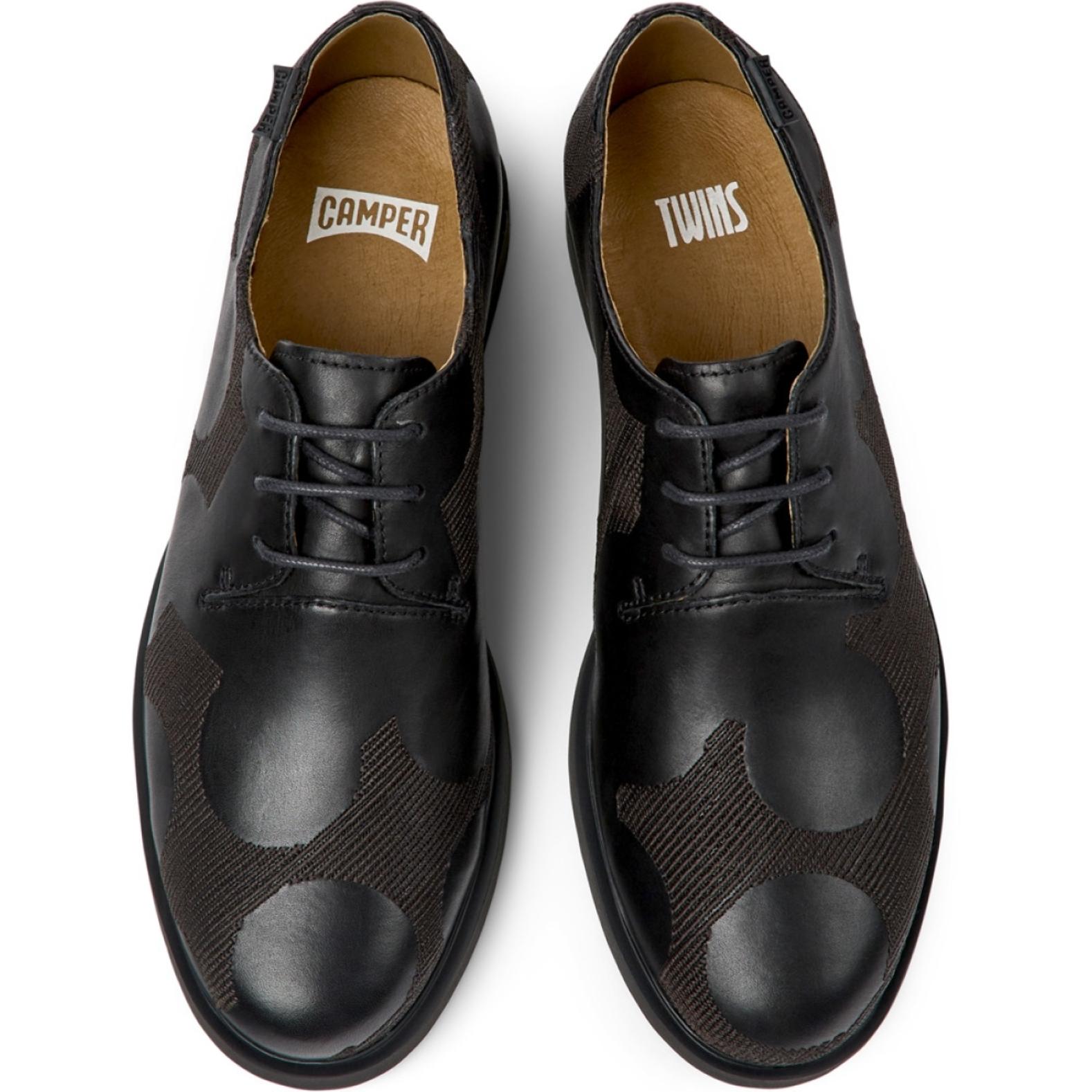 CAMPER Iman Twins - Derby Nero Donna