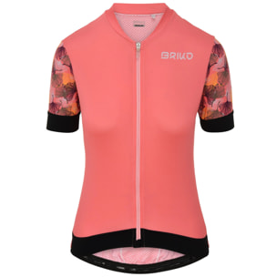 Maglie gioco Briko Donna Rosso JERSEYKA BLOOM LADY