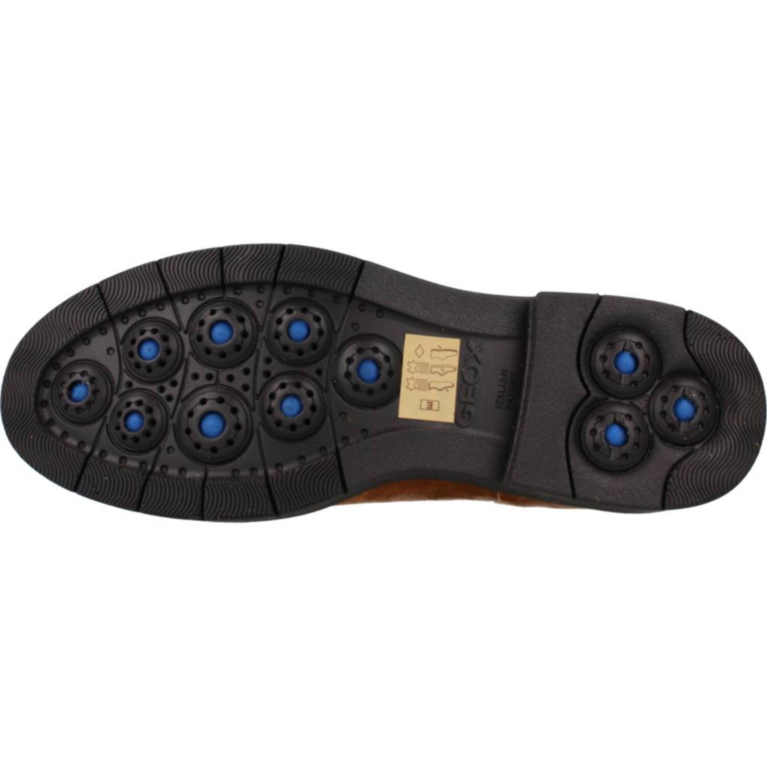 Botines Mujer de la marca GEOX  modelo D SPHERICA EC1 MARRON CLARO