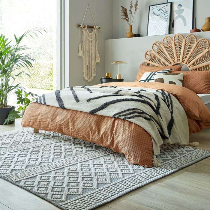 Tapis lavable JHANSI Gris