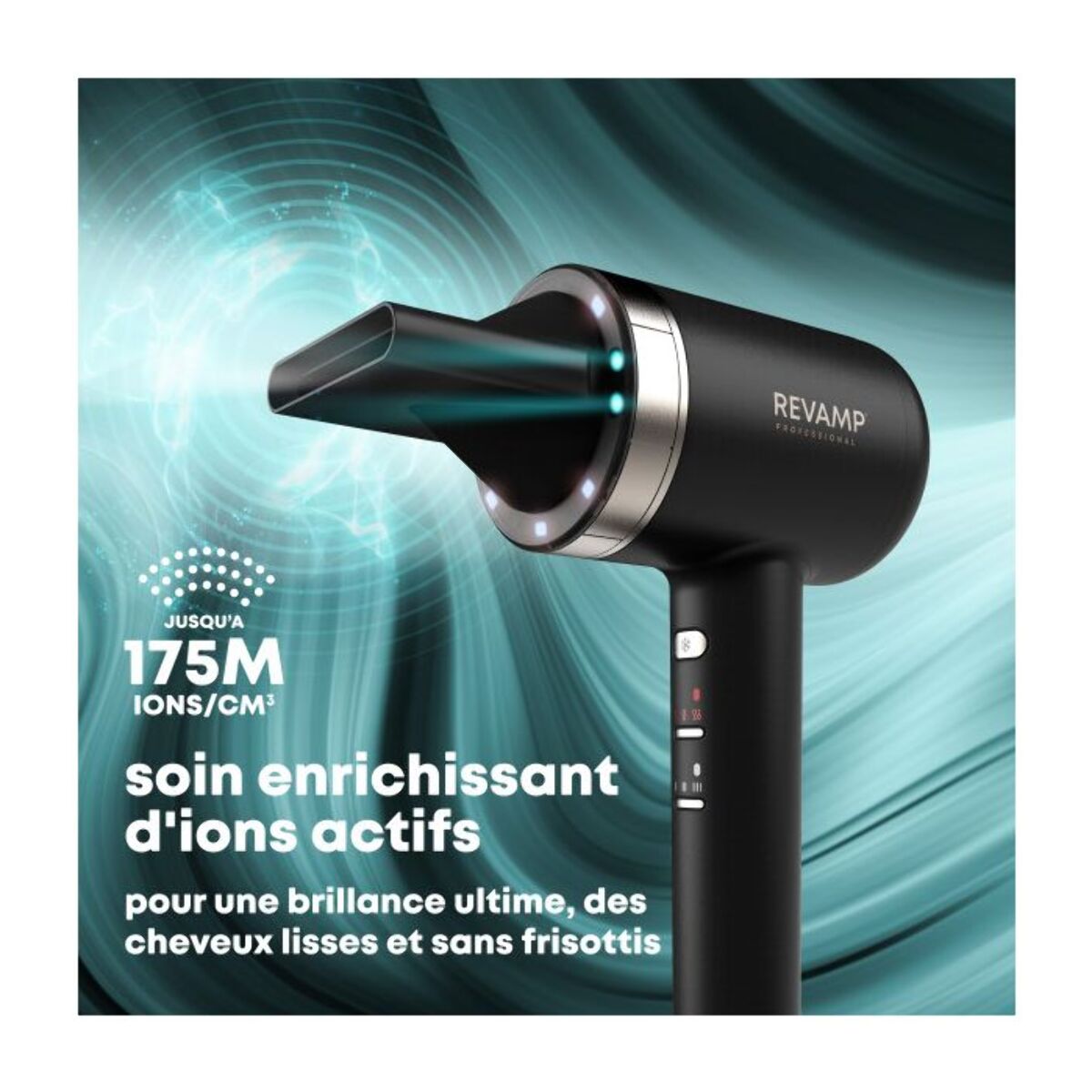 Sèche cheveux professionnel REVAMP Infrarouge Tri-Care DR-7250-EU